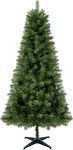 6FT Unlit Artificial Christmas Tree with 582 PVC Branch