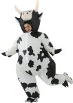 RHYTHMARTS Inflatable Cow Costume Adult Blow Up Costume