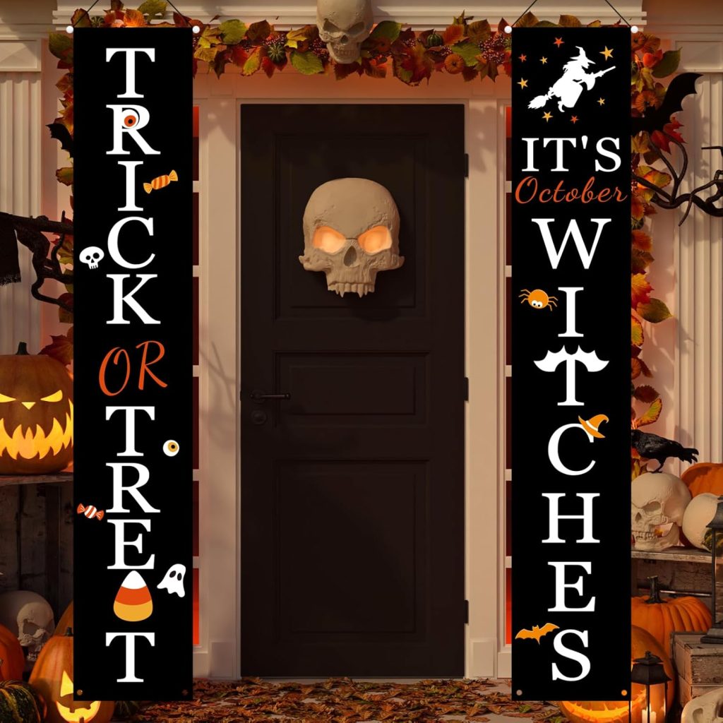 DAZONGE Halloween Decorations, Trick or Treat & It's