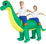 Couple Inflatable Dinosaur Costume for Adult Halloween