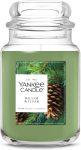 Yankee Candle Balsam & Cedar, Holiday Scented Candle,