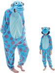 COSUSKET Snug Fit Unisex Adult Onesie Pajamas, Flannel