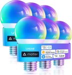 Linkind Matter Smart Light Bulb, WiFi Smart Bulbs, Work