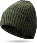 Winter Beanie Hat for Men & Women, Fleece Lined Thermal