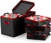Premium Christmas Bauble Storage Box With Dividers -