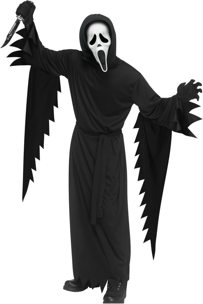 Fun World Teen Ghost Face Costume, One Size