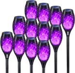 KYEKIO Halloween Decorations Outdoor, 12Pack Purple