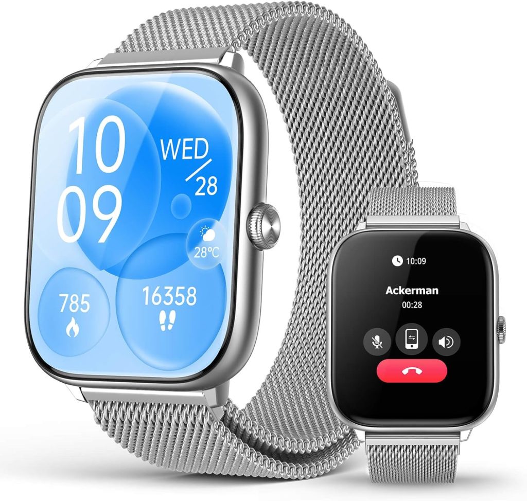 2.06" AMOLED Smart Watches with Blood Pressure, 118