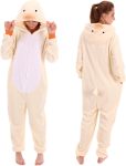 COSUSKET Snug Fit Unisex Adult Onesie Pajamas, Flannel