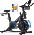 MERACH Exercise Bike, Brake Pad Stationary Bike with