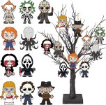 10pcs Horror Ornaments Horror Movie Gifts Horrors Decor