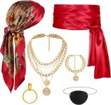 CICOCI Men Pirate Costume Accessories Set for Women: