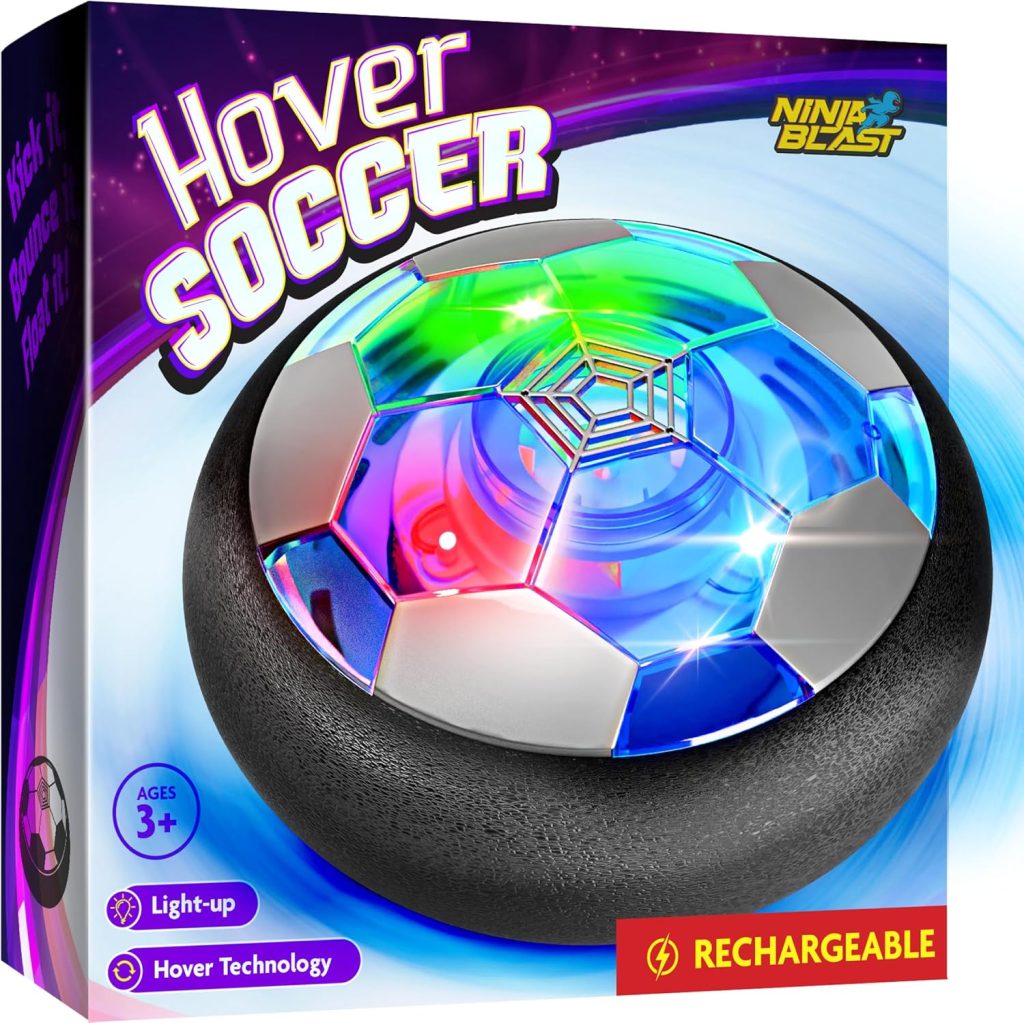 Ninja Blast Hover Soccer Light-Up Ball, Birthday Gift