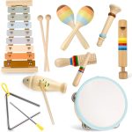 Baby Musical Instruments-Montessori Wooden Toys for