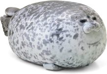 MerryXD Chubby Blob Seal Pillow,Stuffed Cotton Plush