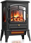 ZAFRO Electric Fireplace Stove, 5100 BTU Quick Heating