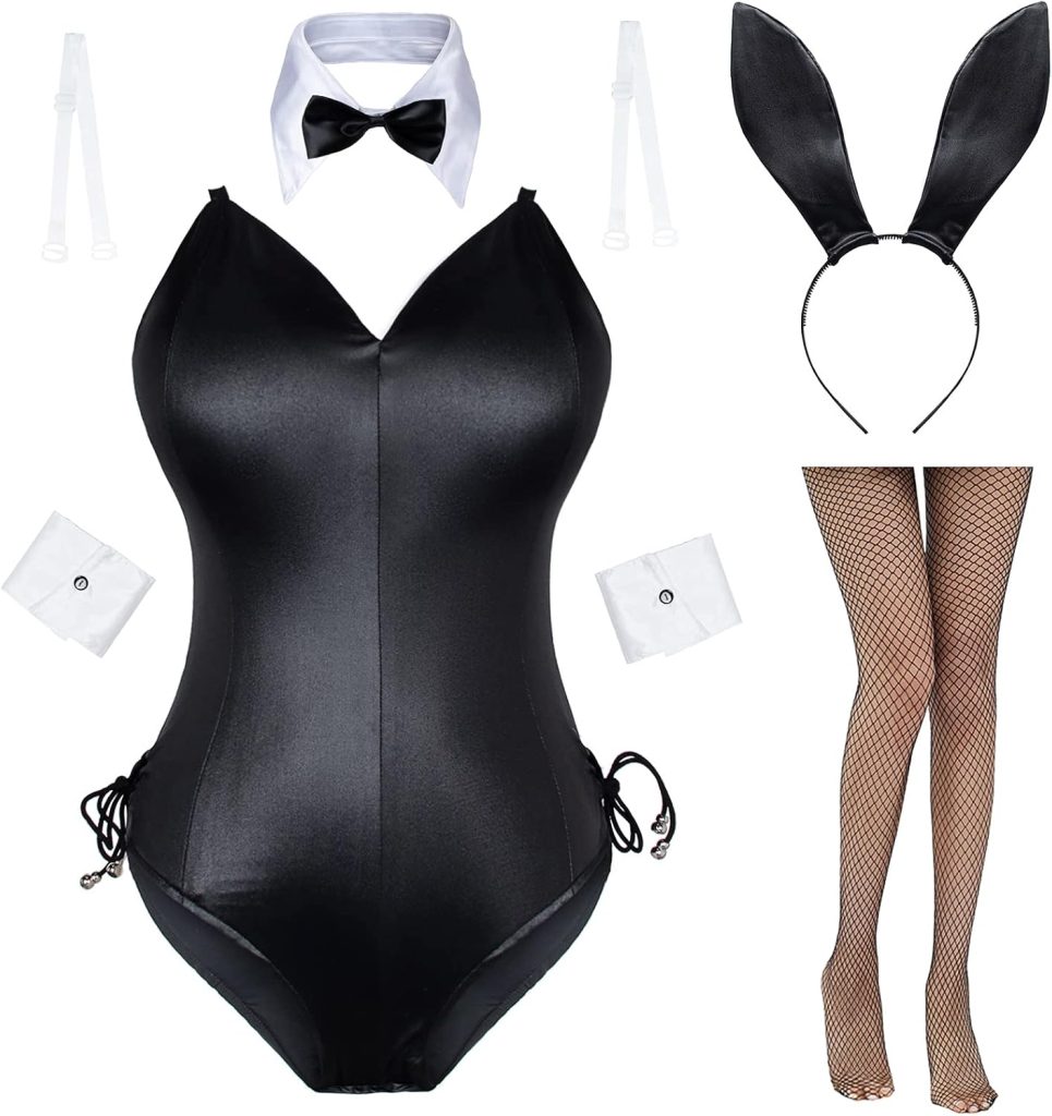 Womens Bunny Costume Girl Suit Senpai Cosplay Anime