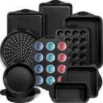 Kikcoin 22 PCS Nonstick Baking Pans Set, Stackable