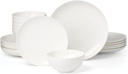 Lenox 899187 Studio 1414 Coupe 18-Piece Dinnerware Set,
