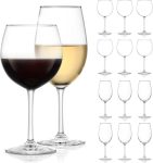 Libbey Vineyard Reserve Wine Glass Set of 12, Red and