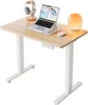 HUANUO 32" Small Electric Standing Desk Adjustable