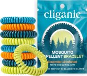 Cliganic 10 Pack Mosquito Repellent Bracelets for