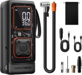 WOLFBOX Cordless Tire Inflator Portable Air Compressor,