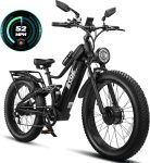 EcoE 6000W Dual Motor Electric Bike for Adults 52MPH