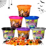 6 Pack Halloween Bucket Halloween Trick or Treat