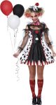 California Costumes Womens Creepy Clown Costume