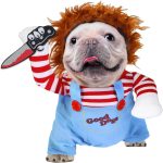 Dog Halloween Costumes, Pet Deadly Doll Dog Costume