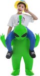Double Couple Inflatable Alien Costume Halloween Blow