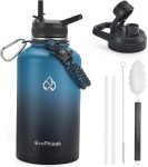 64 oz Insulated Water Bottle(Cold for 48Hrs), Large