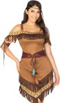 Leg Avenue Women's 4 Piece Native Princess Costume,