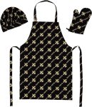 Northwest NFL unisex-adult 3-piece Apron, Oven Mitt and