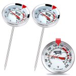 CloudHand Meat Thermometer 2 Pack, 40–220°F /