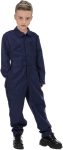 Halloween Killer Costume Kids Blue Coveralls Jumpsuit