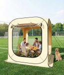 6x6 Ft Outdoor Pop up Sports Tent, 3-4 Person All