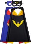Kids Capes and Masks Boys Girls Costumes for Halloween