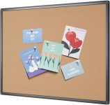 VIZ-PRO Cork Notice Board, 36 X 24 Inches, Cork
