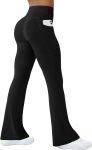 Womens Yoga Pants with Pockets High Waisted Flare