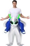 Inflatable Alien Costume for Adult Blow Up Halloween