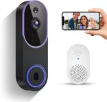 Smart 1080p Video Doorbell Camera with Doorbell
