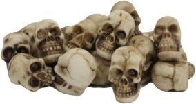 Mini Skulls Garden Statue Resin Creative Realistic
