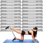 DEEKIN 20 Pcs Resistance Bands Bulk Loop Resistance
