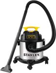 STANLEY 4 Gallon Wet Dry Vacuum, 4 Peak HP Stainless
