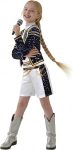 Girl 3PCS Singer Costume Stage Outfits Kids Cosplay Set