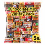 Chocolate Assorted Bulk Candy Variety Pack 5lb - Mini