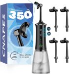 Cordless Water Flosser for Teeth: 4 Pressure Settings,