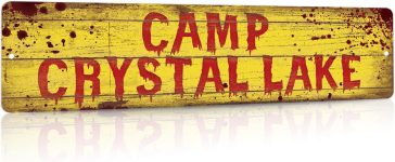 Putuo Crystal Lake Street Sign - Horror Movie Decor,